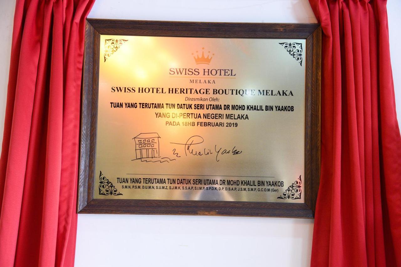 Swiss Hotel Heritage Boutique Melaka Extérieur photo